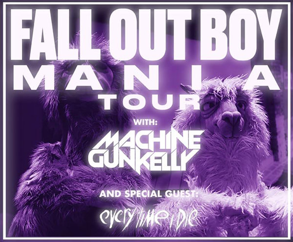 Every Time I Die Machine Gun Kelly Fall Out Boy