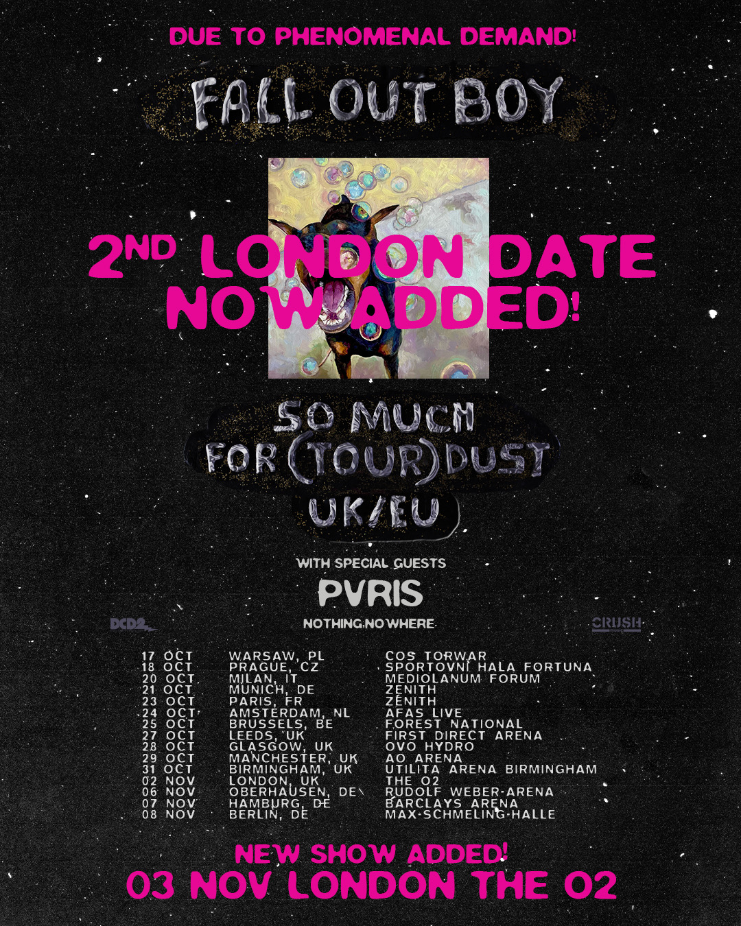 Fall Out Boy Tour 2023 Tickets jetzt auf MoreCore.de sichern