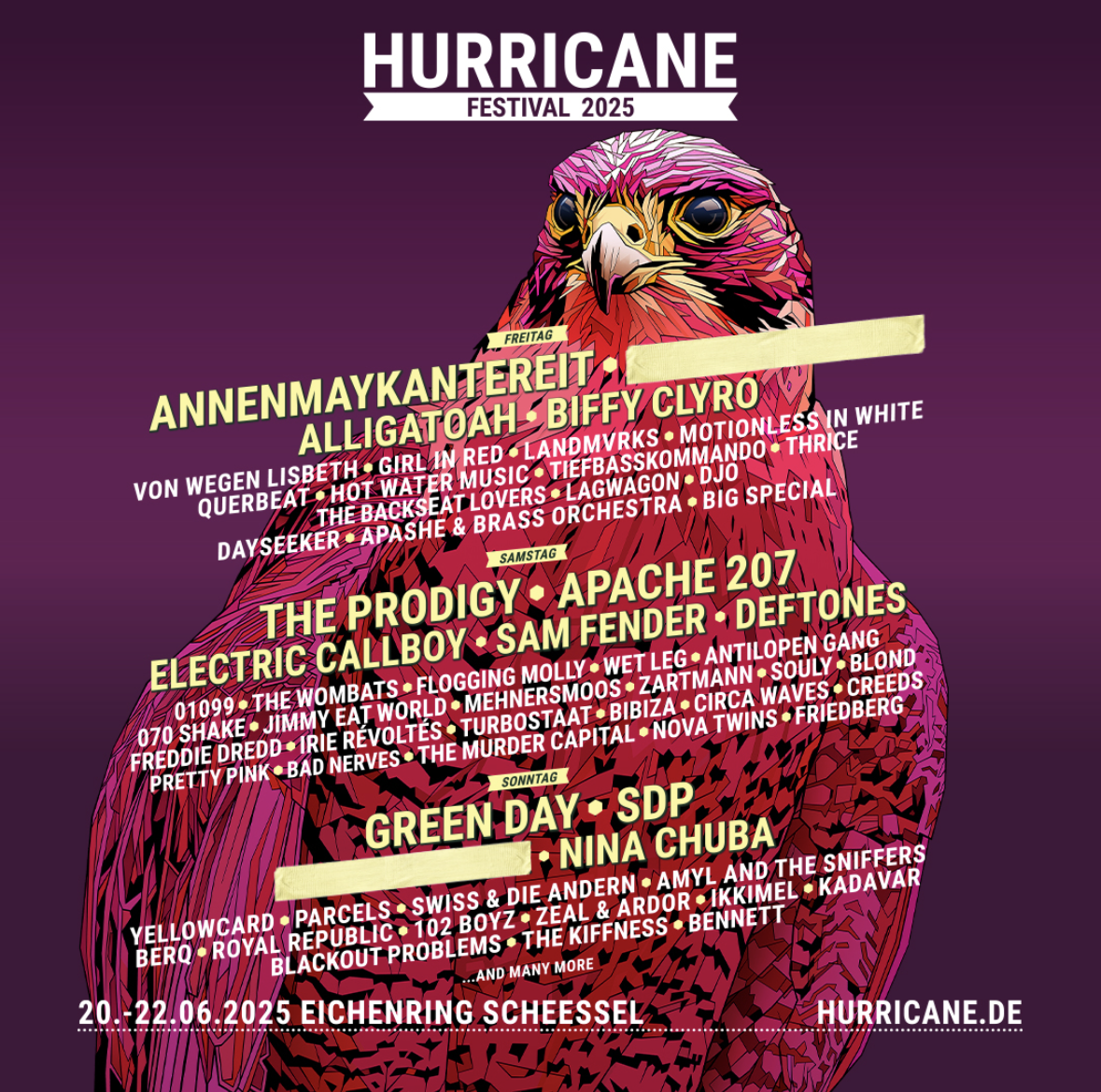 Hurricane Festival 2025 Tickets