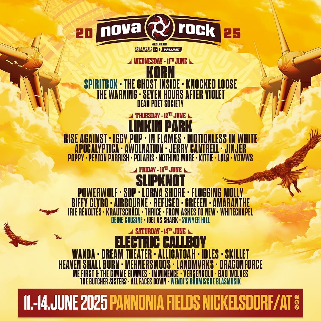 Nova Rock Festival 2025 Tickets