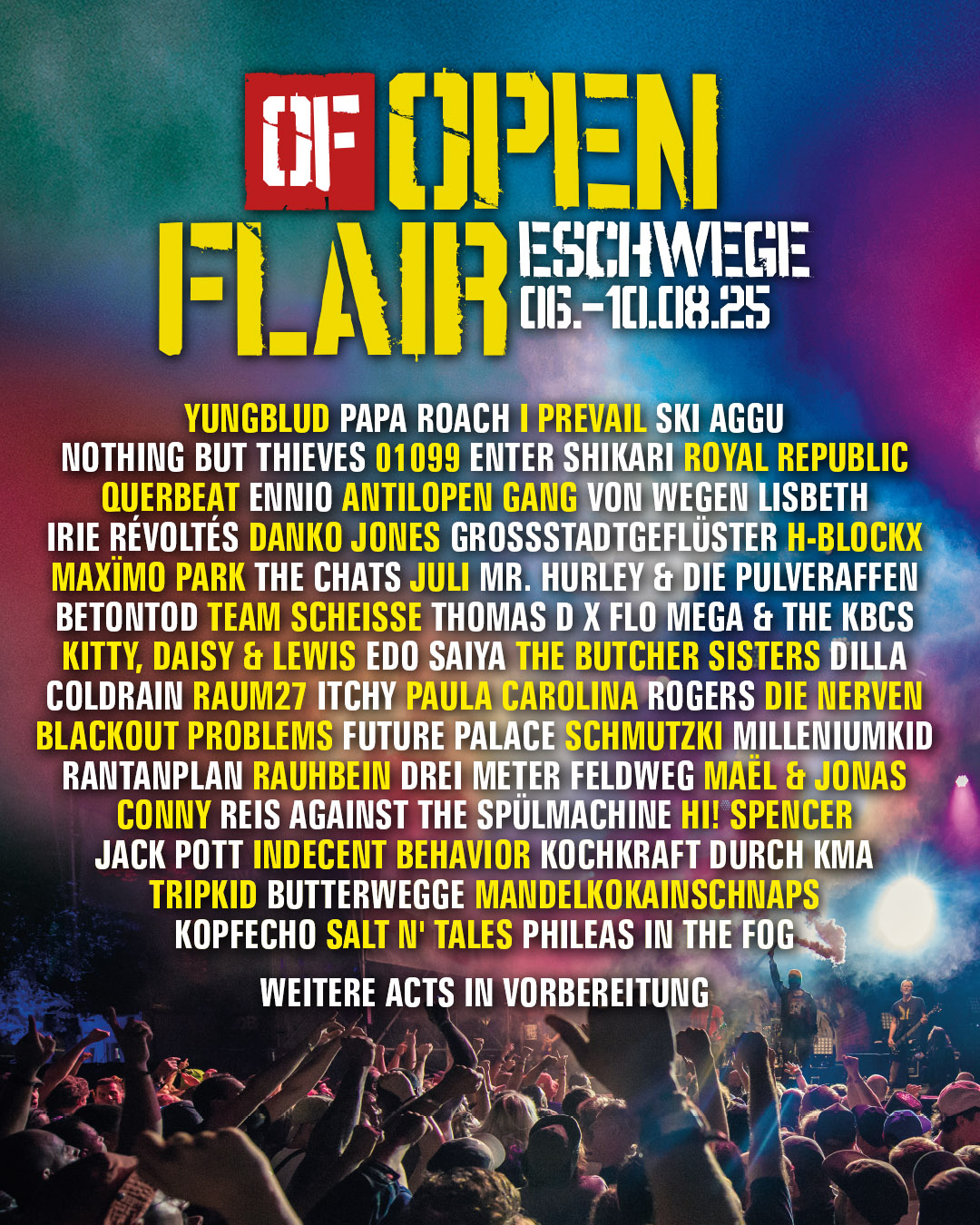 Open Flair Festival 2025 Tickets