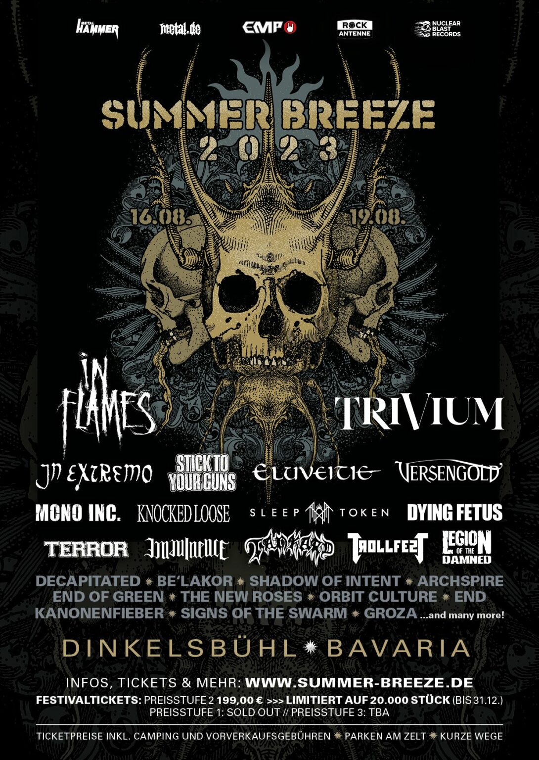 Summer Breeze Open Air 2023 Tickets Jetzt Auf Morecorede 1406