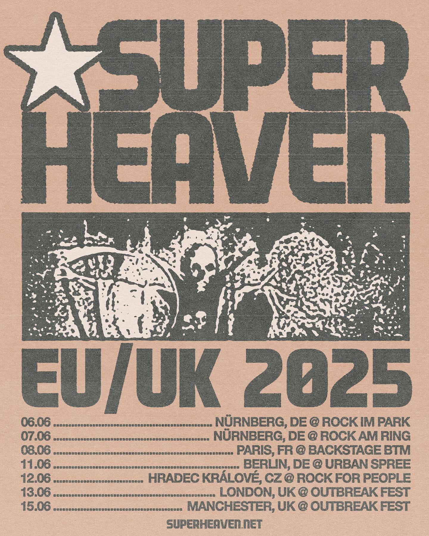 Superheaven Tour 2025 Konzerte Tickets